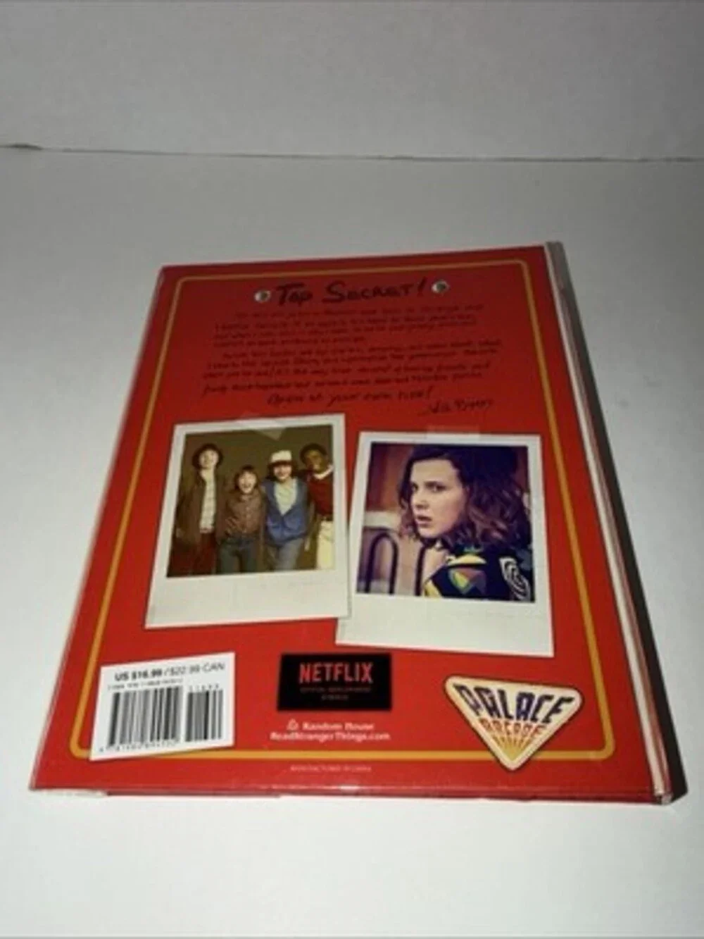 Will Byers: Secret Files (Stranger Things) Book by Matthew J. Gilbert RARE